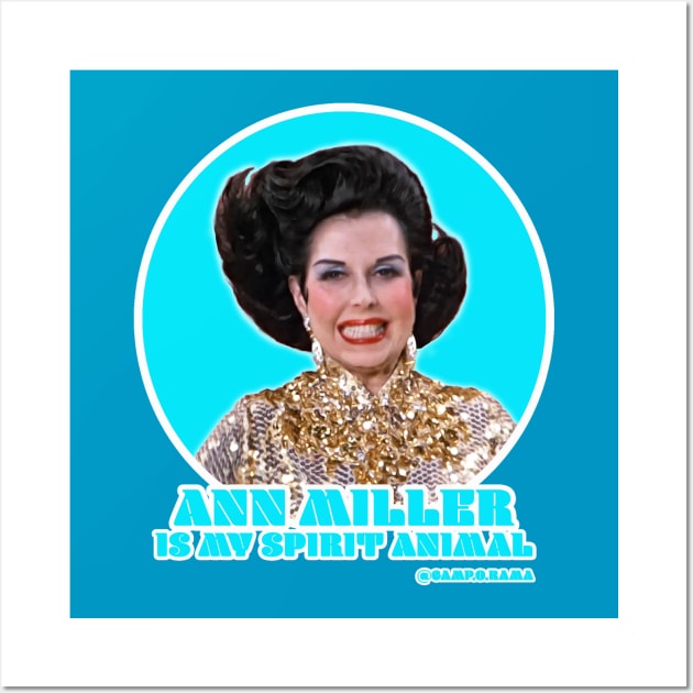 Ann Miller Wall Art by Camp.o.rama